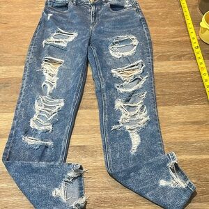 American eagle mom jeans size 2 regular